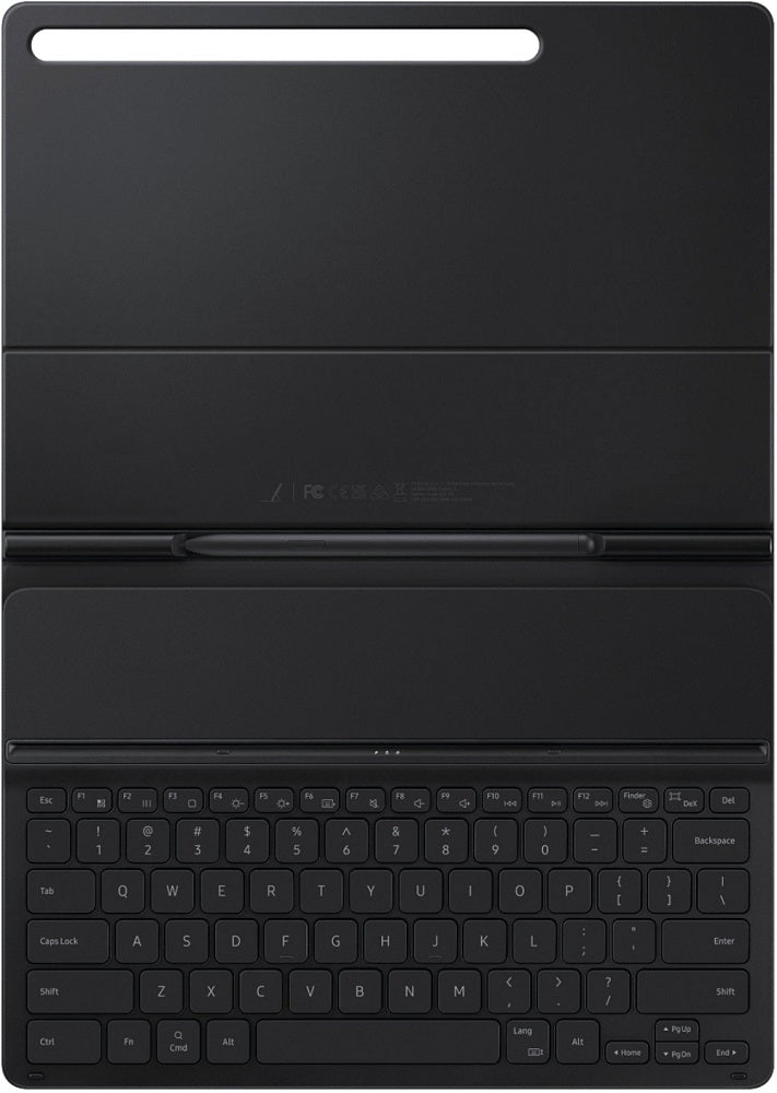 Samsung Cover w/Keyboard for Galaxy Tab S7+ and Galaxy Tab S7 FE - Black (Refurbished)
