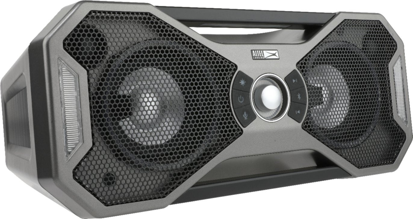 Altec Lansing IMW997-STL Mix 2.0 Bluetooth Speaker - Gray (Renewed)