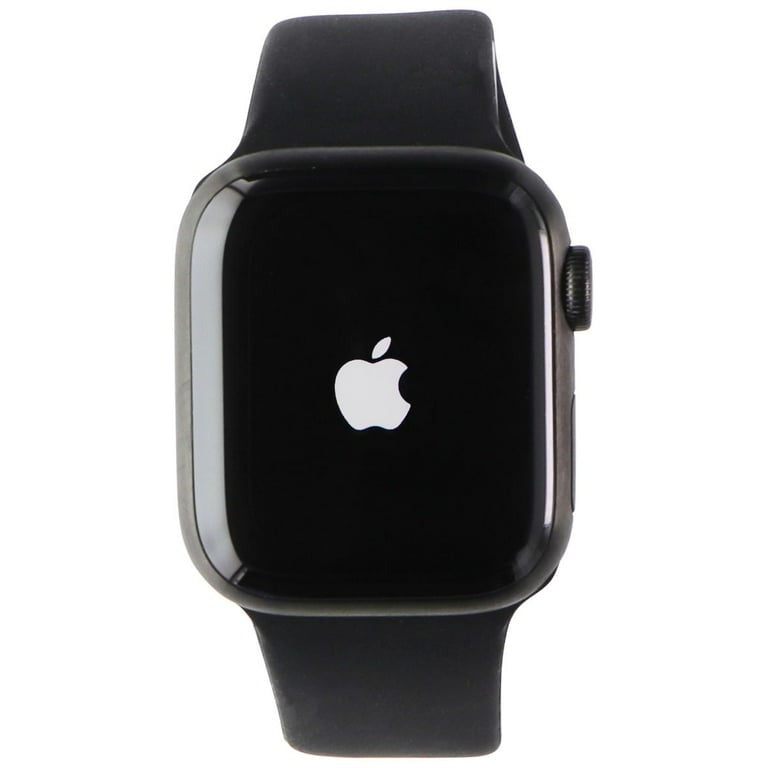 Apple Watch Series 7 (GPS + Cellular) 41mm - Space Black Titanium Case & Midnight Sport Band (Certified Refurbished)