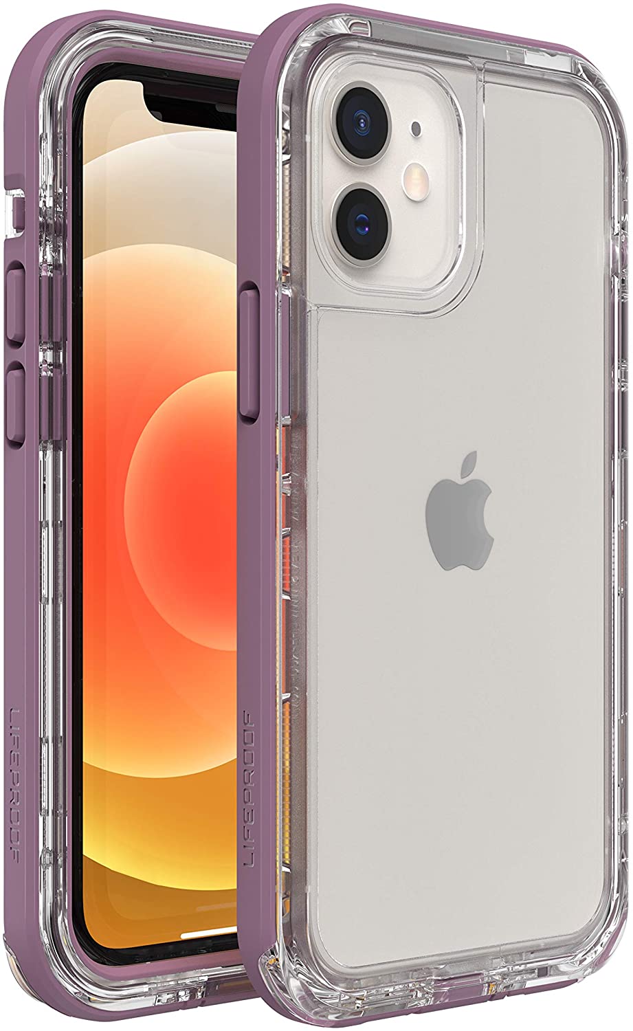 LifeProof NEXT SERIES Case for Apple iPhone 12 Mini - Clear/Lavender (New)
