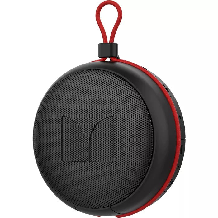 Monster PUCK Portable Bluetooth Speakers - Black/Red (New)