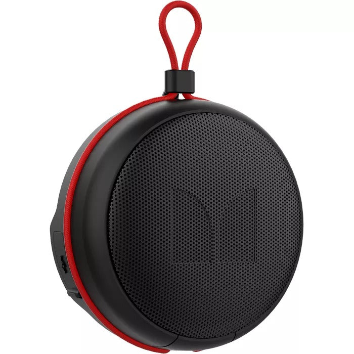Monster PUCK Portable Bluetooth Speakers - Black/Red (New)