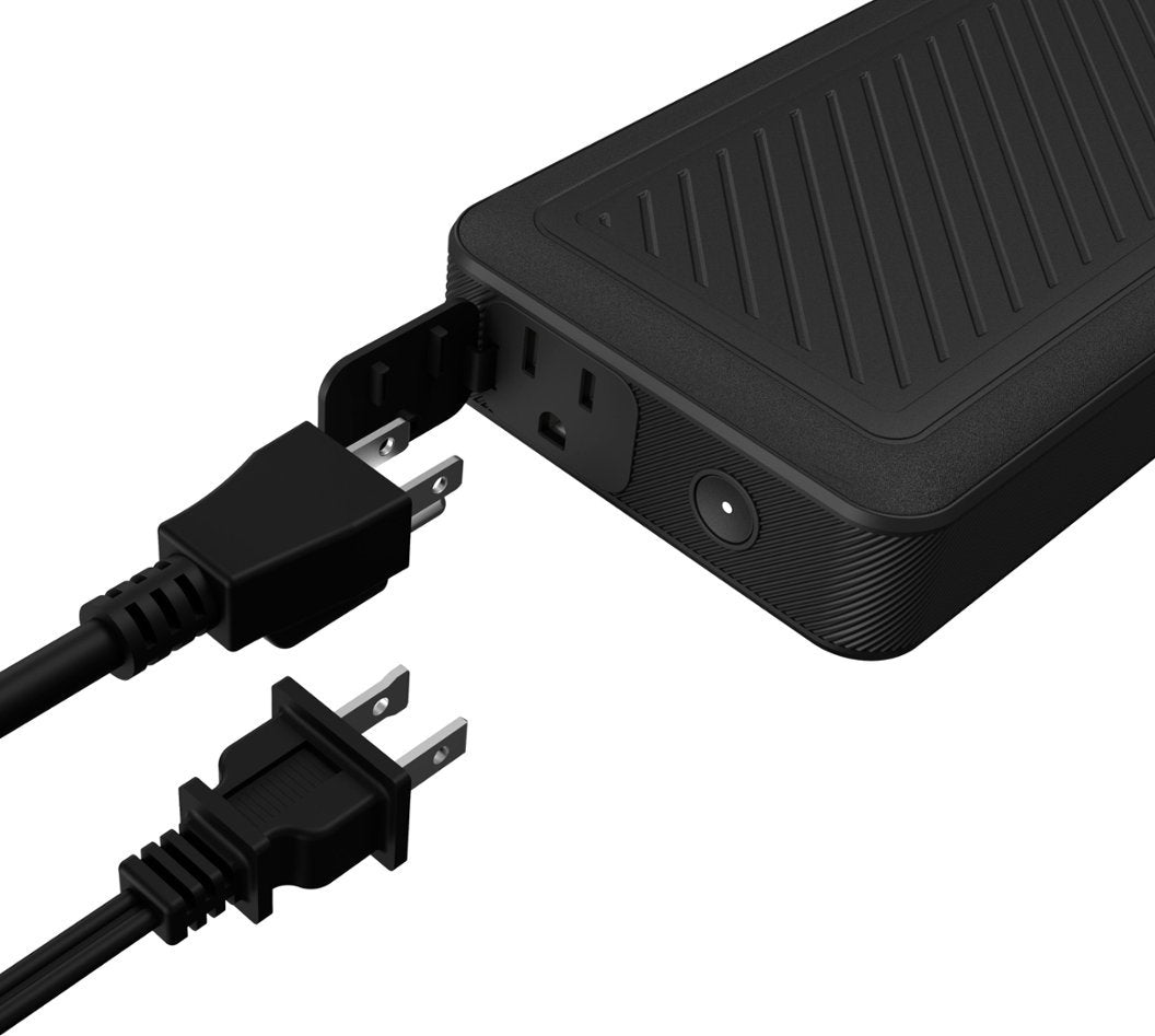 Mophie Powerstation Go Rugged AC Portable AC USB Light Jump Starter - Black (Refurbished)