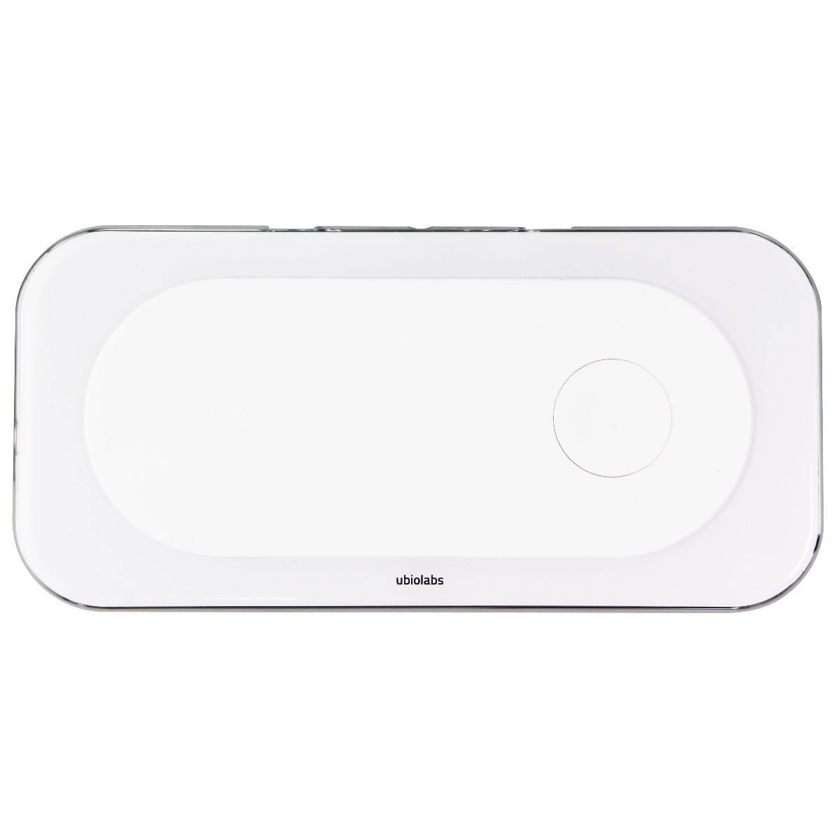 UbioLabs Wireless Universal Fast Charging Pad iPhone Apple Watch Combo - White (Certified Refurbished)