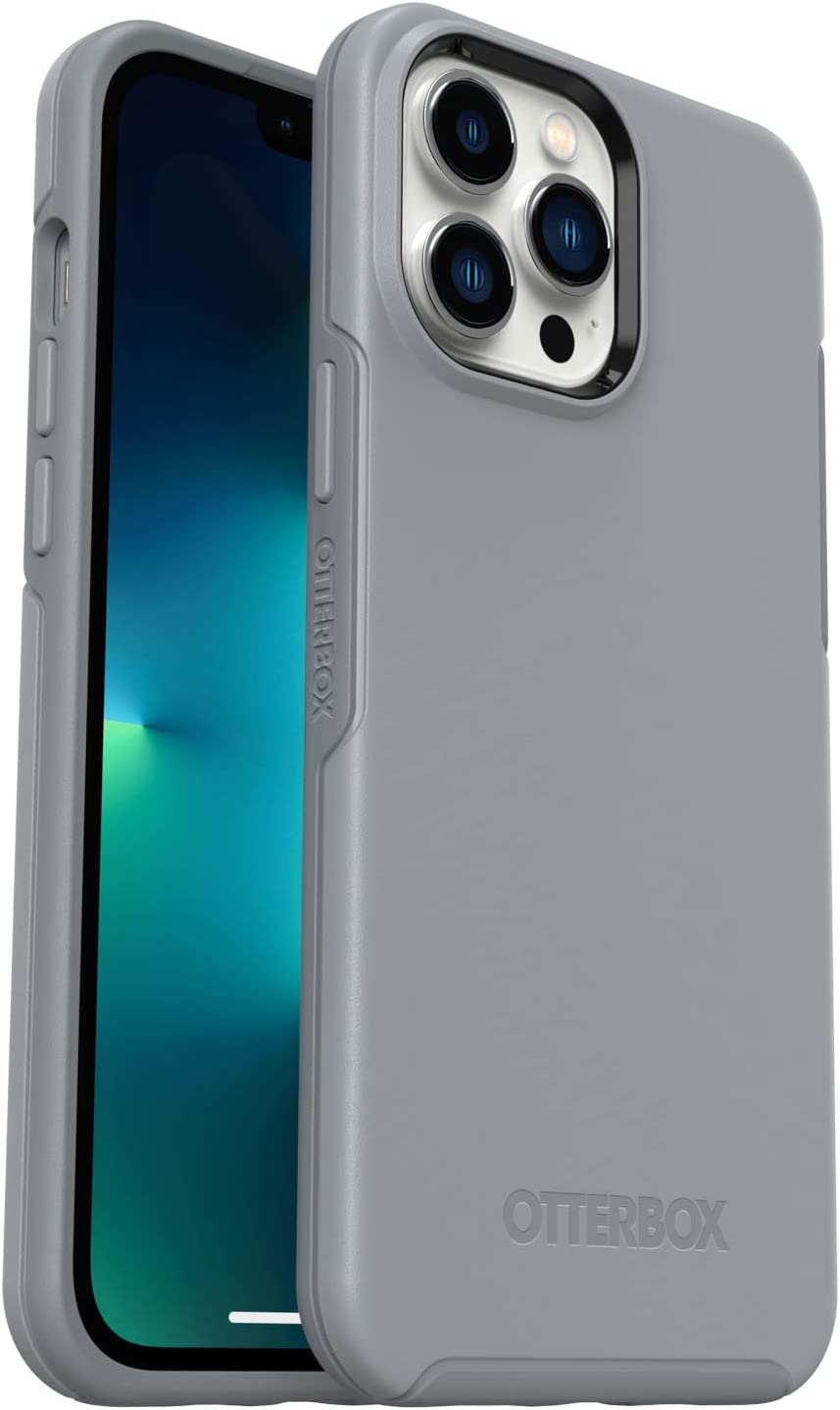 OtterBox SYMMETRY SERIES Case for iPhone 13 Pro Max / 12 Pro Max-Resilience Grey (Certified Refurbished)