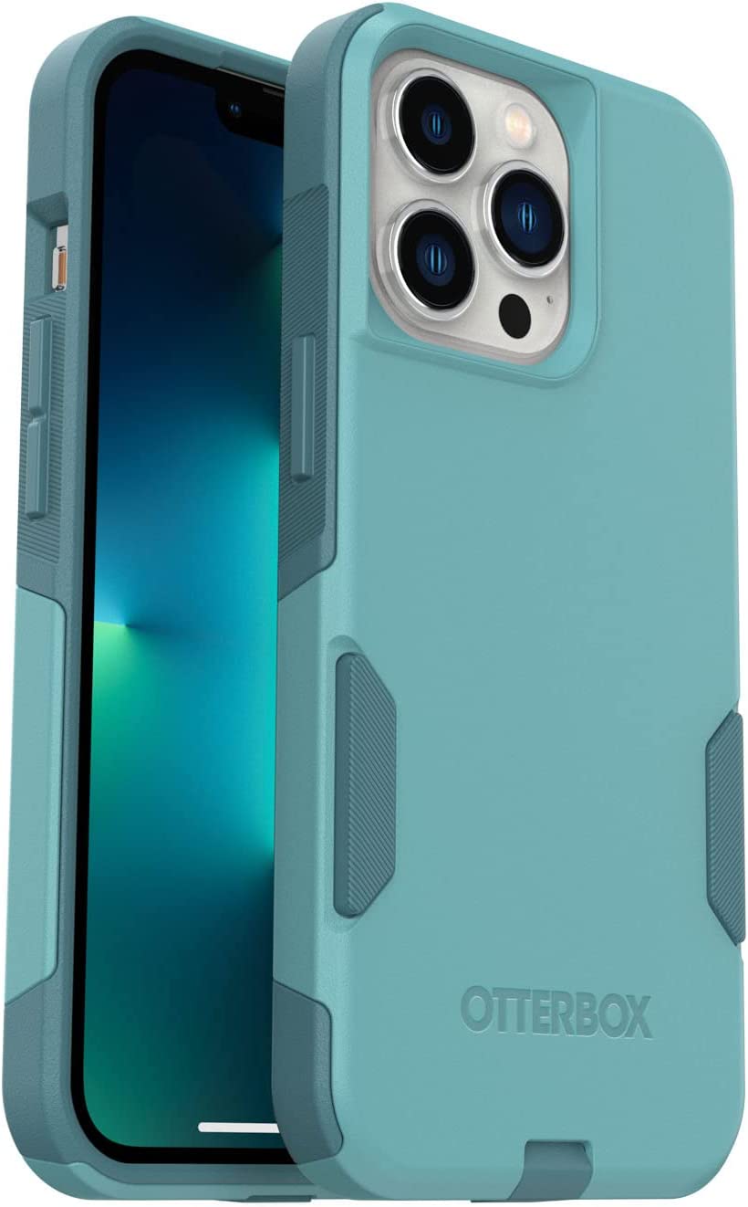 OtterBox COMMUTER SERIES Case for Apple iPhone 13 Pro - Riveting Way (Teal) (Certified Refurbished)