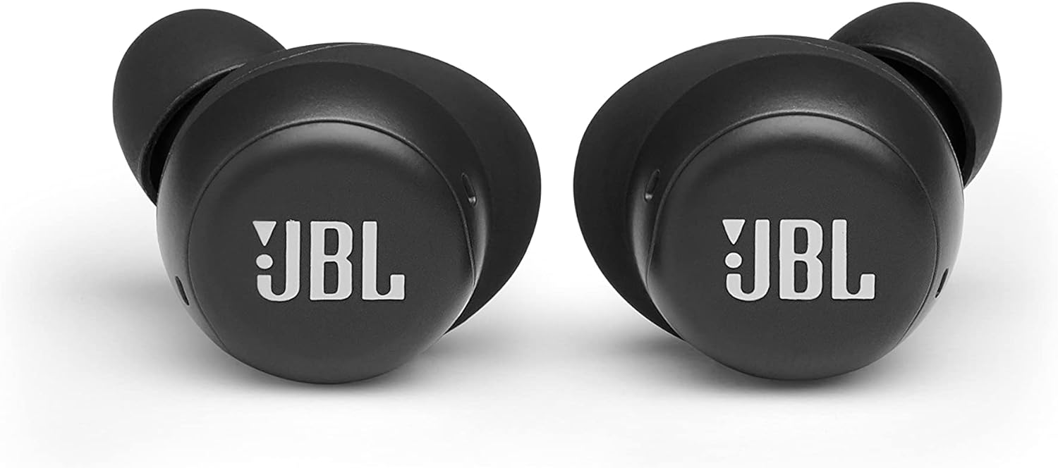 JBL Live FreeNC+ Noise Cancelling In-Ear True-Wireless Earbuds - Black (Certified Refurbished)