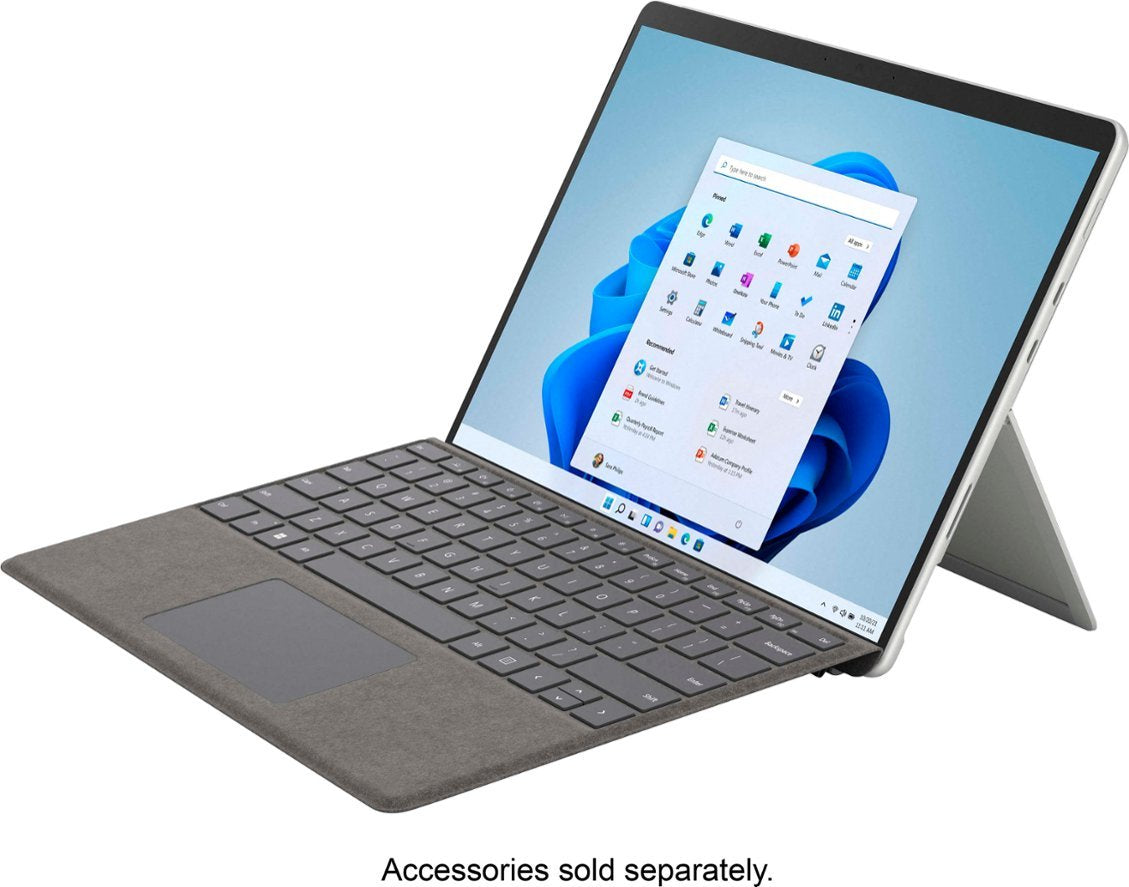 Microsoft Surface Pro 8 13” Touch Screen, Core i5, 16GB RAM, 256GB - Platinum (Certified Refurbished)