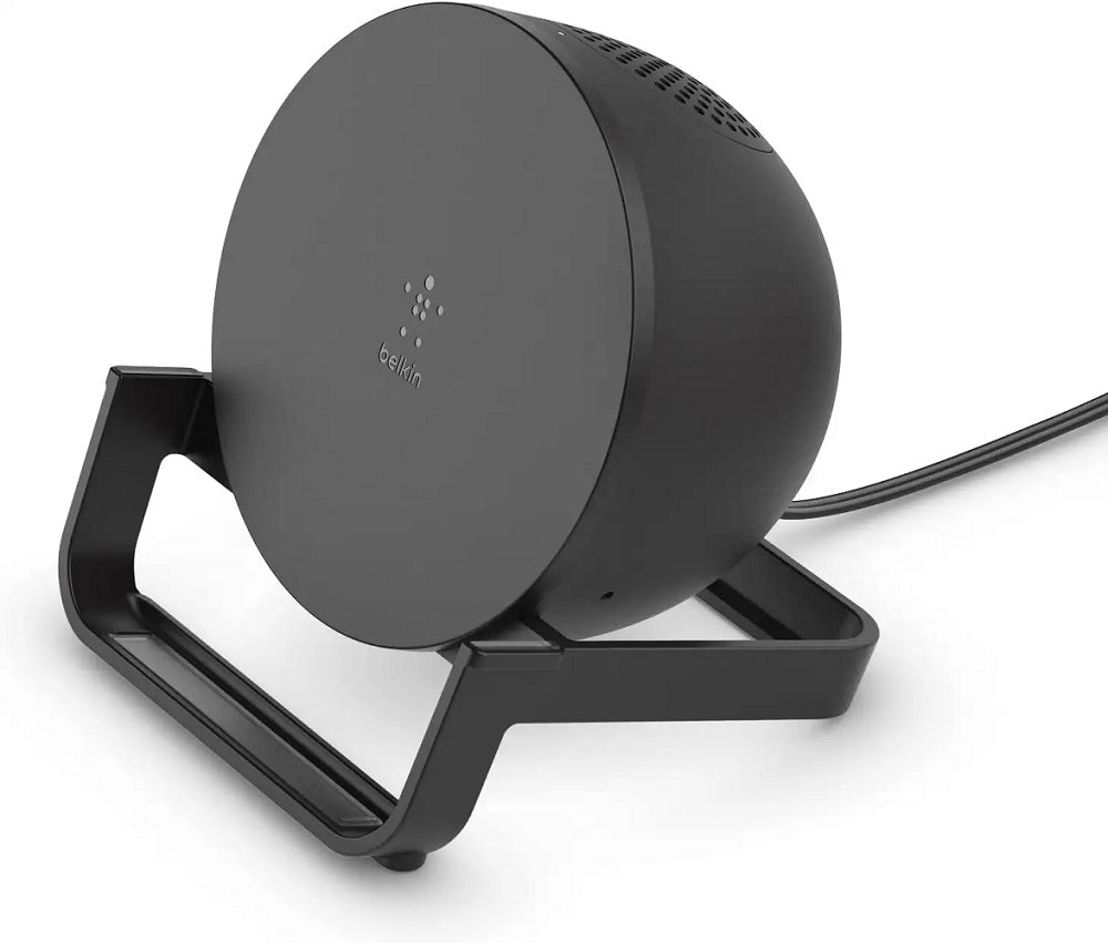 Belkin Wireless Charging Speaker (Wireless Charging Stand + Bluetooth Speaker) (Certified Refurbished)