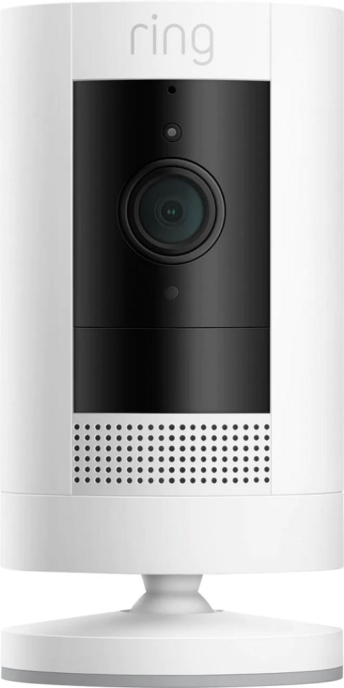 Ring Stick Up Indoor/Outdoor 1080p Wire-Free Security Camera - White (New)