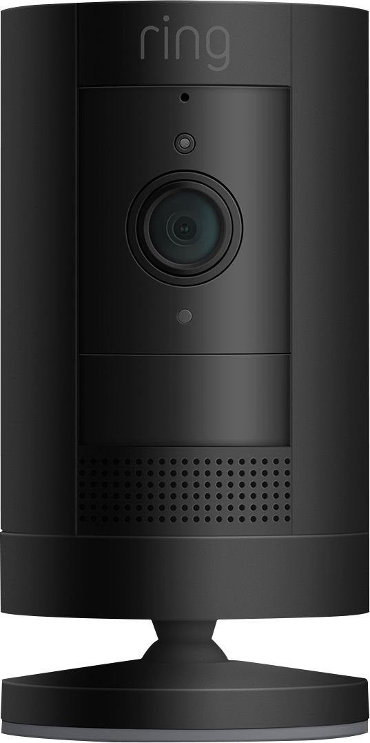 Ring Stick Up Indoor/Outdoor 1080p Wire-Free Security Camera (8SC1S9-BEN0) Black (Certified Refurbished)
