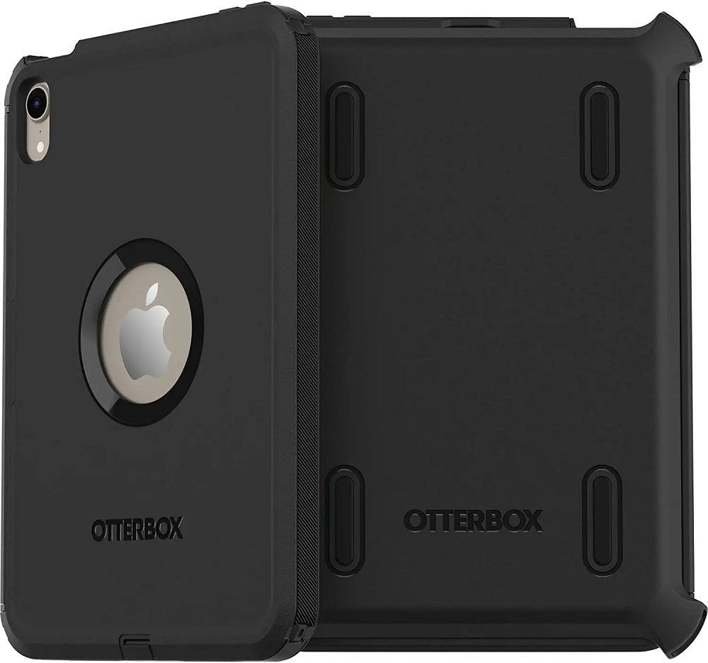 OtterBox DEFENDER SERIES Case & Stand for Apple iPad Mini 6th Gen - Black (Certified Refurbished)