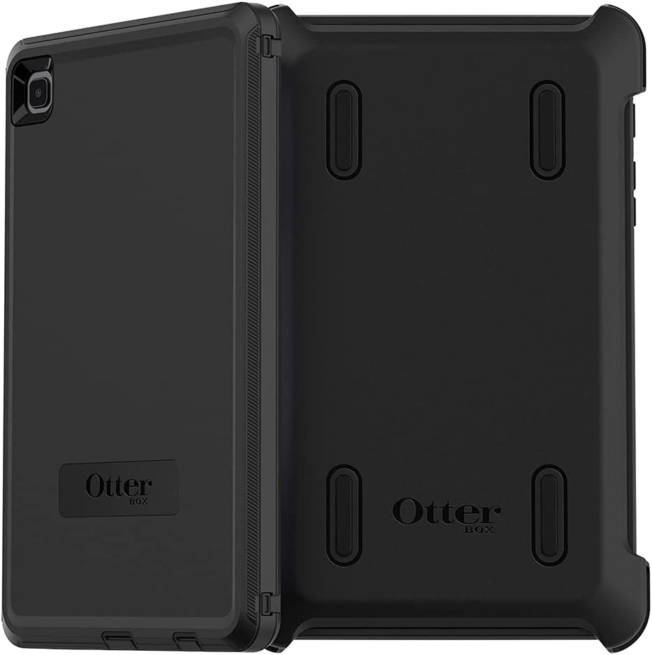 OtterBox DEFENDER SERIES Case &amp; Stand for Galaxy Tab A7 Lite - Black (Certified Refurbished)