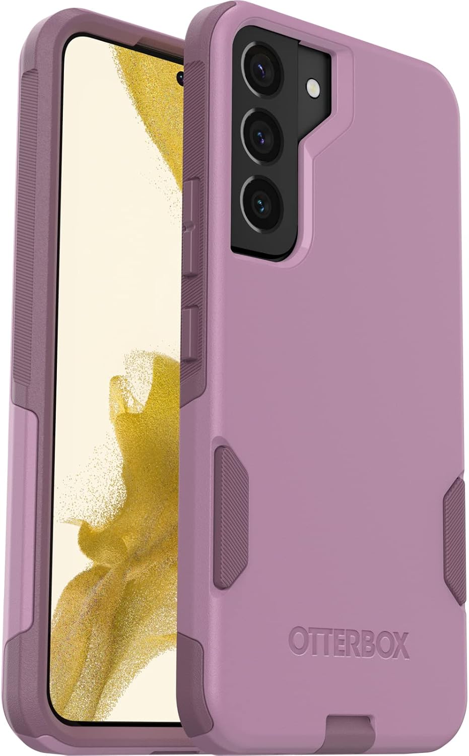OtterBox COMMUTER SERIES Case for Galaxy S22 - Maven Way (Pink) (Certified Refurbished)