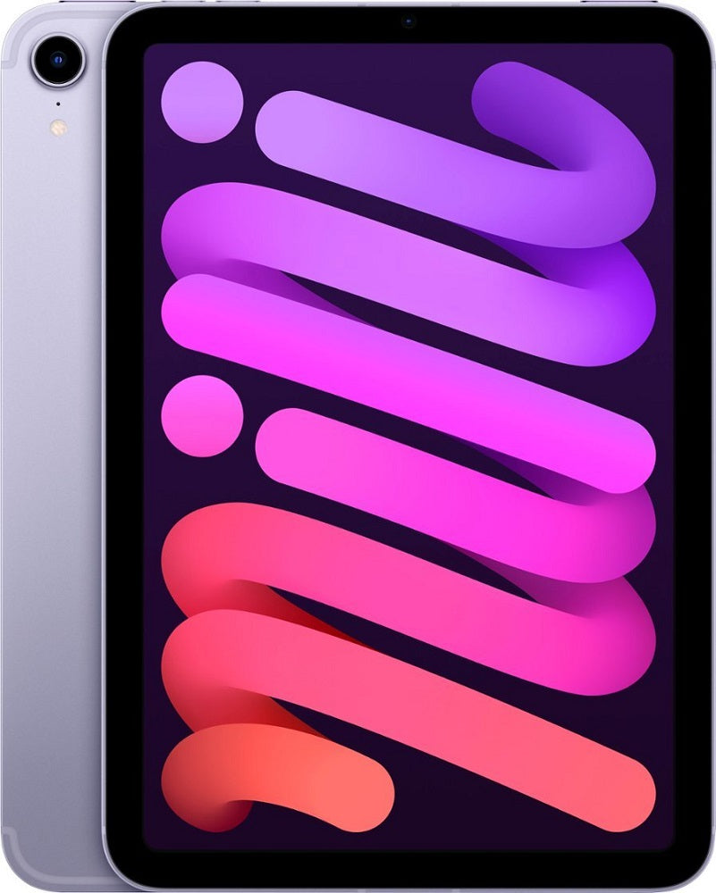 Apple iPad Mini 6th Gen, 8.3-inch, 256GB, WIFI + Unlocked All Carriers - Purple (Used)