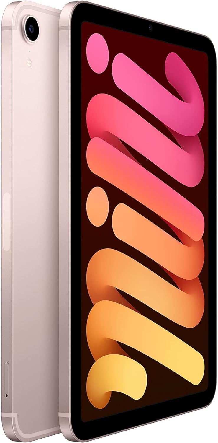 Apple iPad Mini 6th Gen (Wi-Fi + LTE) (Unlocked) 64GB - Pink (Certified Refurbished)