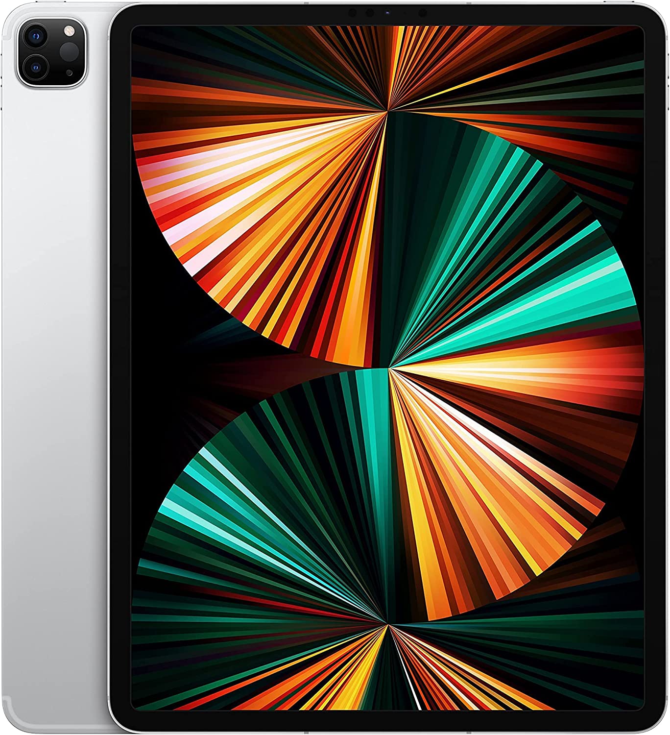 Apple iPad Pro 5th Gen 2021, 12.9-inch, 512GB, WIFI + Unlocked - Silver (Refurbished)