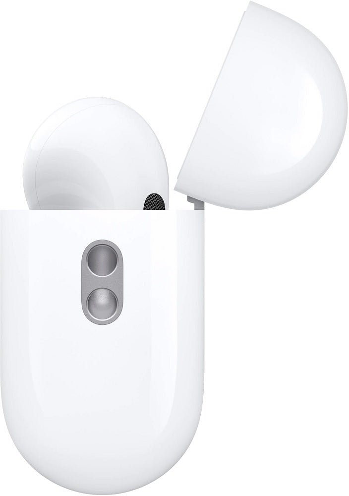 Apple AirPods Pro 2nd Gen In-Ear Wireless Earbuds w/MagSafe Charging Case - White (Certified Refurbished)