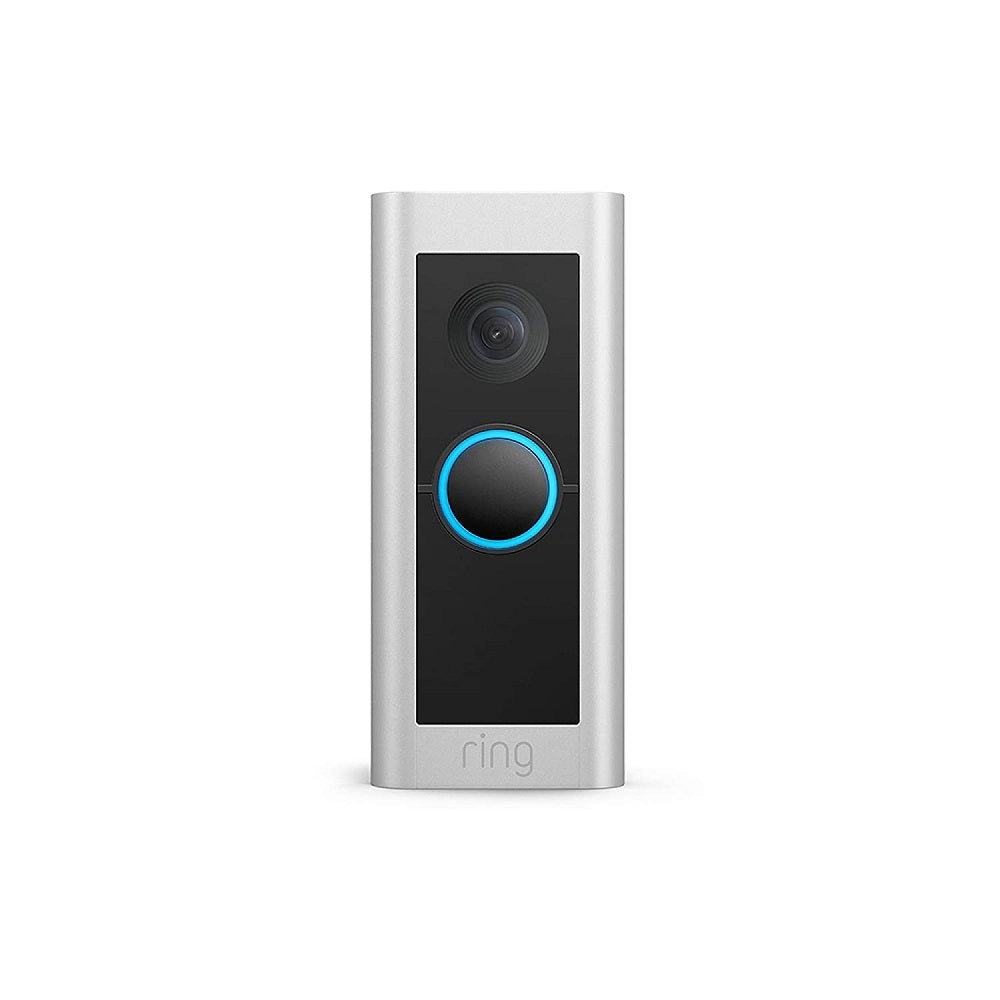 Ring Video Doorbell Pro 2 Smart WiFi Video Doorbell Wired - Satin Nickel (Certified Refurbished)