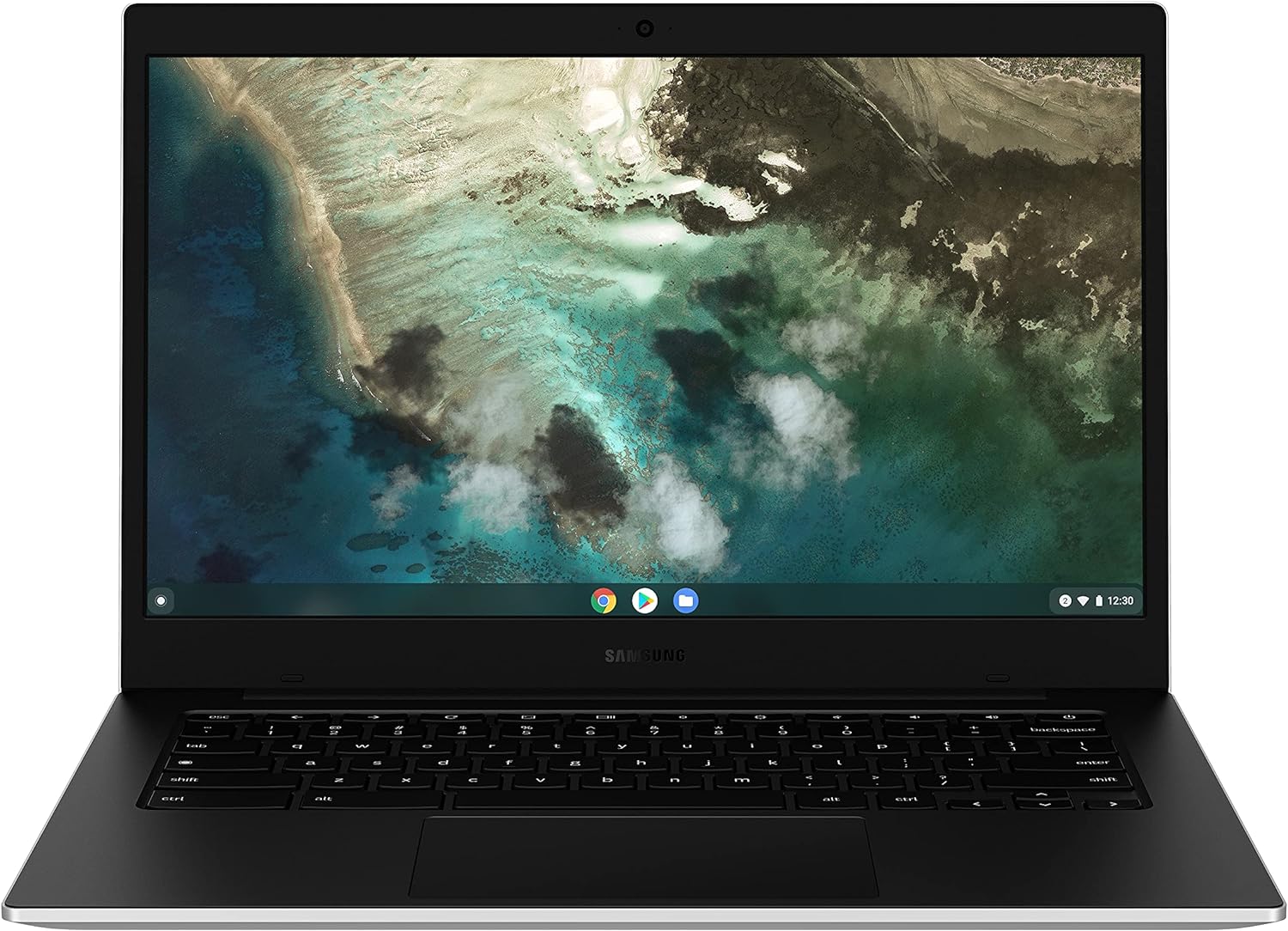 Samsung Galaxy Chromebook Go, 14-inch, 32GB eMMC, Verizon - Silver (Pre-Owned)