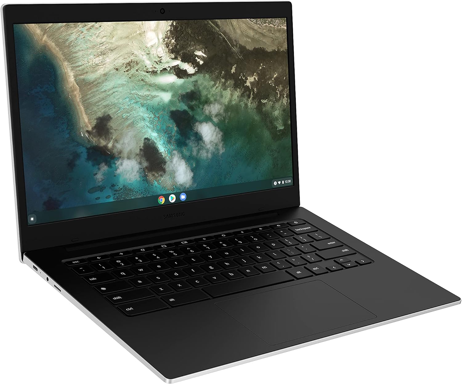 Samsung Galaxy Chromebook Go, 14-inch, 32GB eMMC, Verizon - Silver (Pre-Owned)