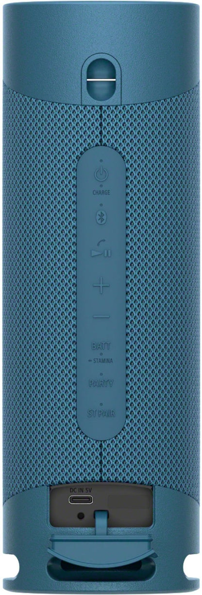 Sony SRS-XB23 Extra Bass Waterproof Portable Bluetooth Speaker - Light Blue (Certified Refurbished)