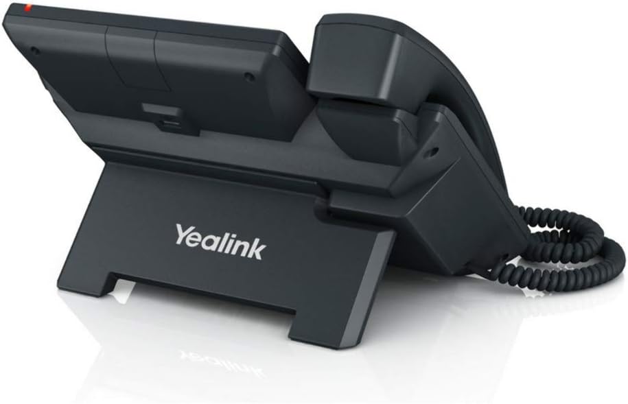 Yealink SIP-T48S IP Phone w/16 Lines &amp; 7-Inch Color Touch Screen Display - Black (Certified Refurbished)