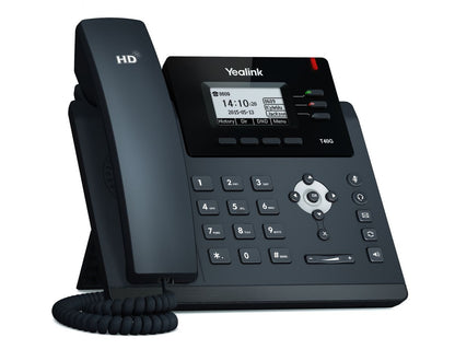 Yealink T40GB IP Phone, 3 Lines. 2.3-Inch Graphical LCD, Verizon Edition - Black (Refurbished)