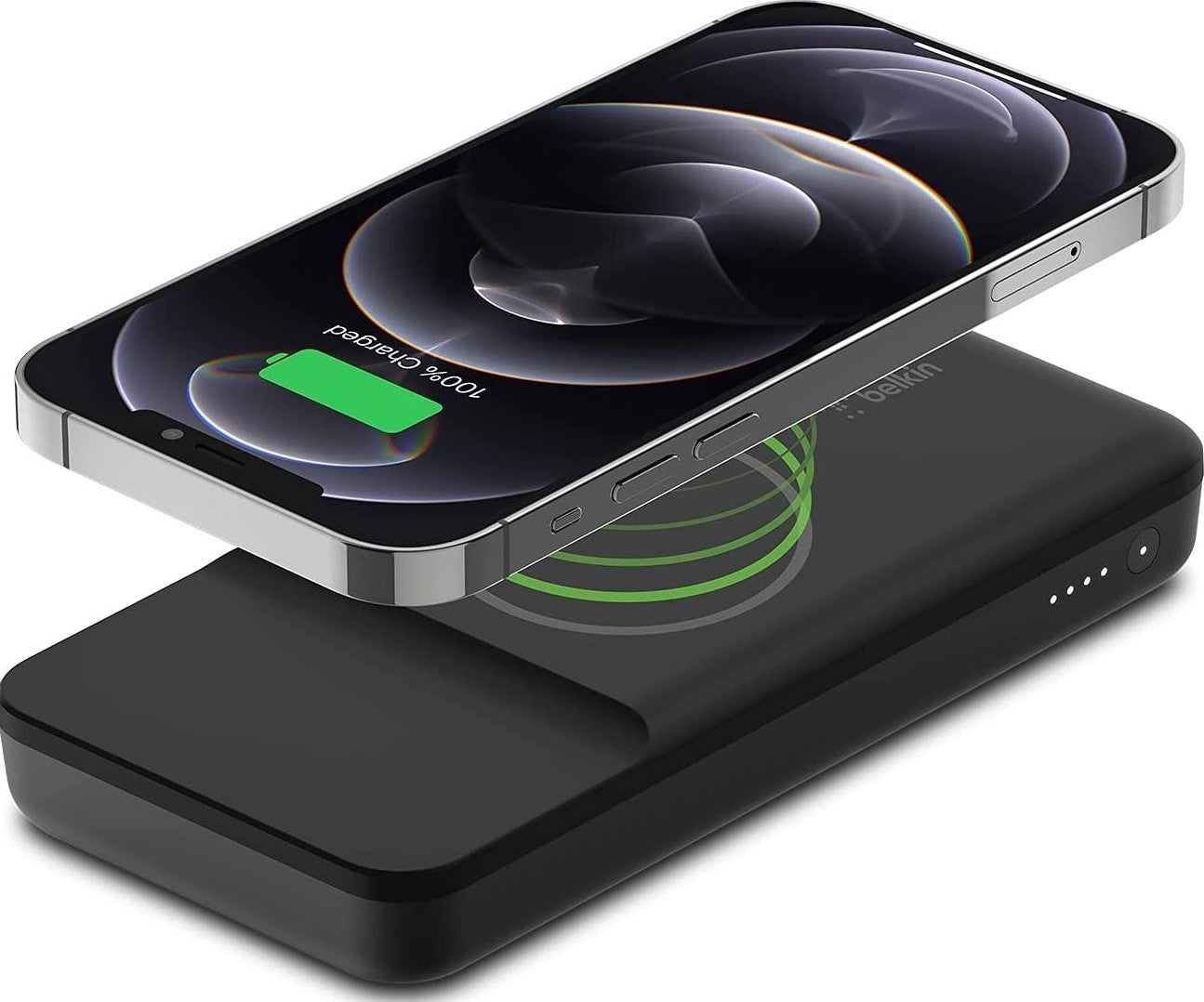 Belkin BoostCharge Magnetic 10k MAh Power Bank - Black (Certified Refurbished)