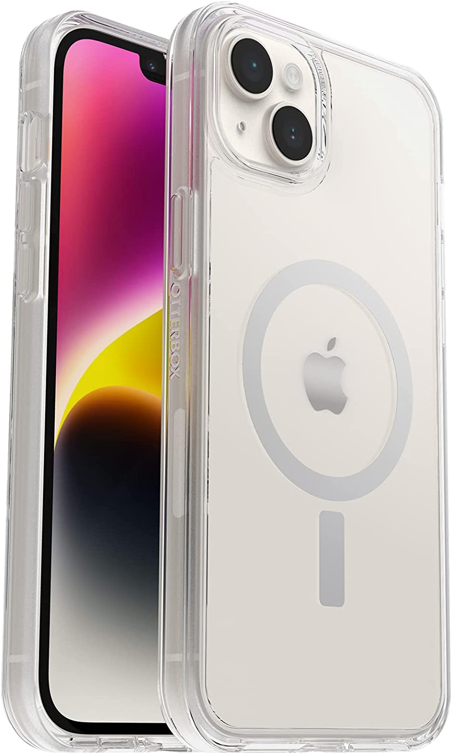 OtterBox SYMMETRY SERIES+ Case with MagSafe for iPhone 14 Plus - Clear (Certified Refurbished)