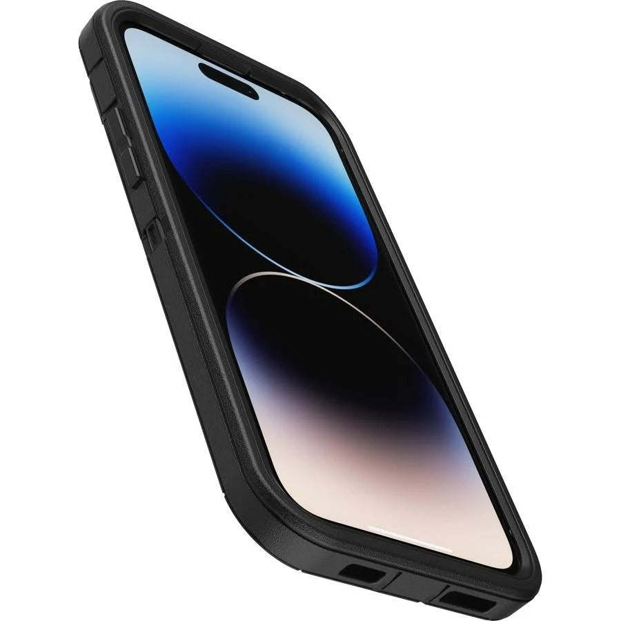OtterBox DEFENDER SERIES Case & Holster for Apple iPhone 14 Pro - Black (Certified Refurbished)