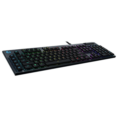 Logitech G815 LIGHTSYNC Wired Mechanical GL Tactile Switch Gaming Keyboard (Certified Refurbished)