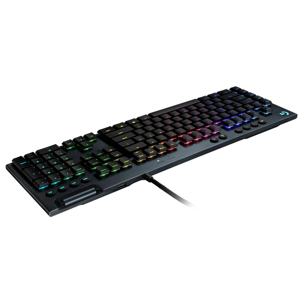 Logitech G815 LIGHTSYNC Wired Mechanical GL Tactile Switch Gaming Keyboard (Certified Refurbished)