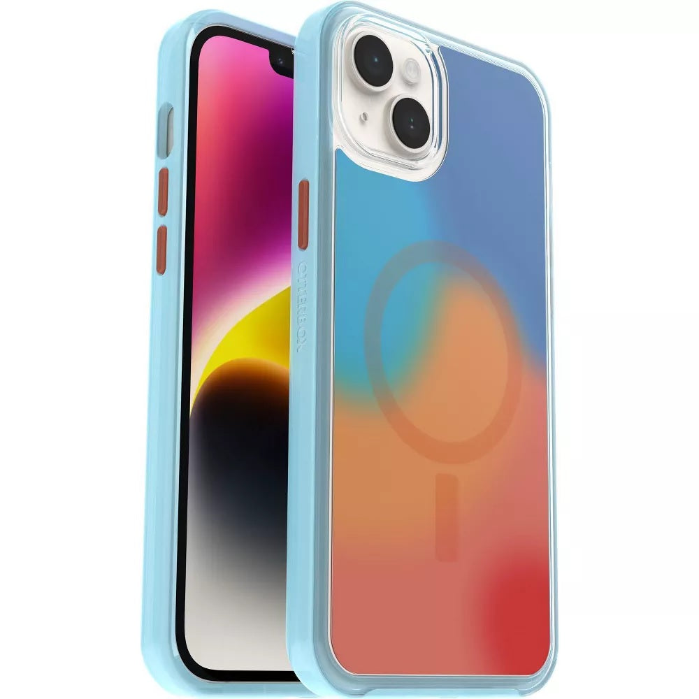 OtterBox SYMMETRY SERIES+ Case for Apple iPhone 14 Plus - Colorful Gossamer (Certified Refurbished)