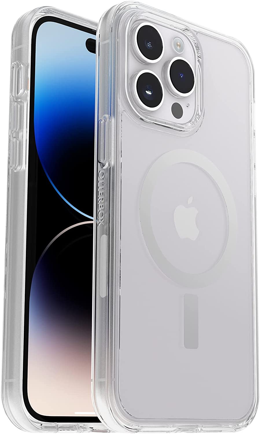 OtterBox SYMMETRY SERIES+ Case with MagSafe for iPhone 14 Pro Max - Clear (Certified Refurbished)