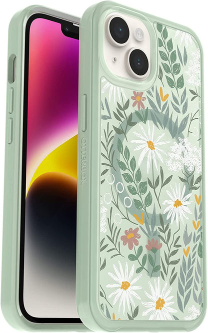 OtterBox SYMMETRY SERIES+ Case for Apple iPhone 14 - Sage Advice (Certified Refurbished)
