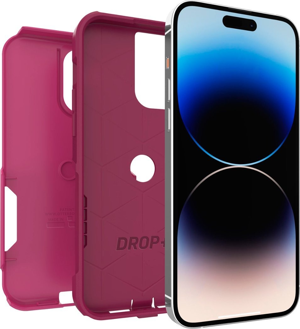 OtterBox COMMUTER SERIES Case for iPhone 14 Pro Max - Into The Fuchsia (Pink) (Certified Refurbished)