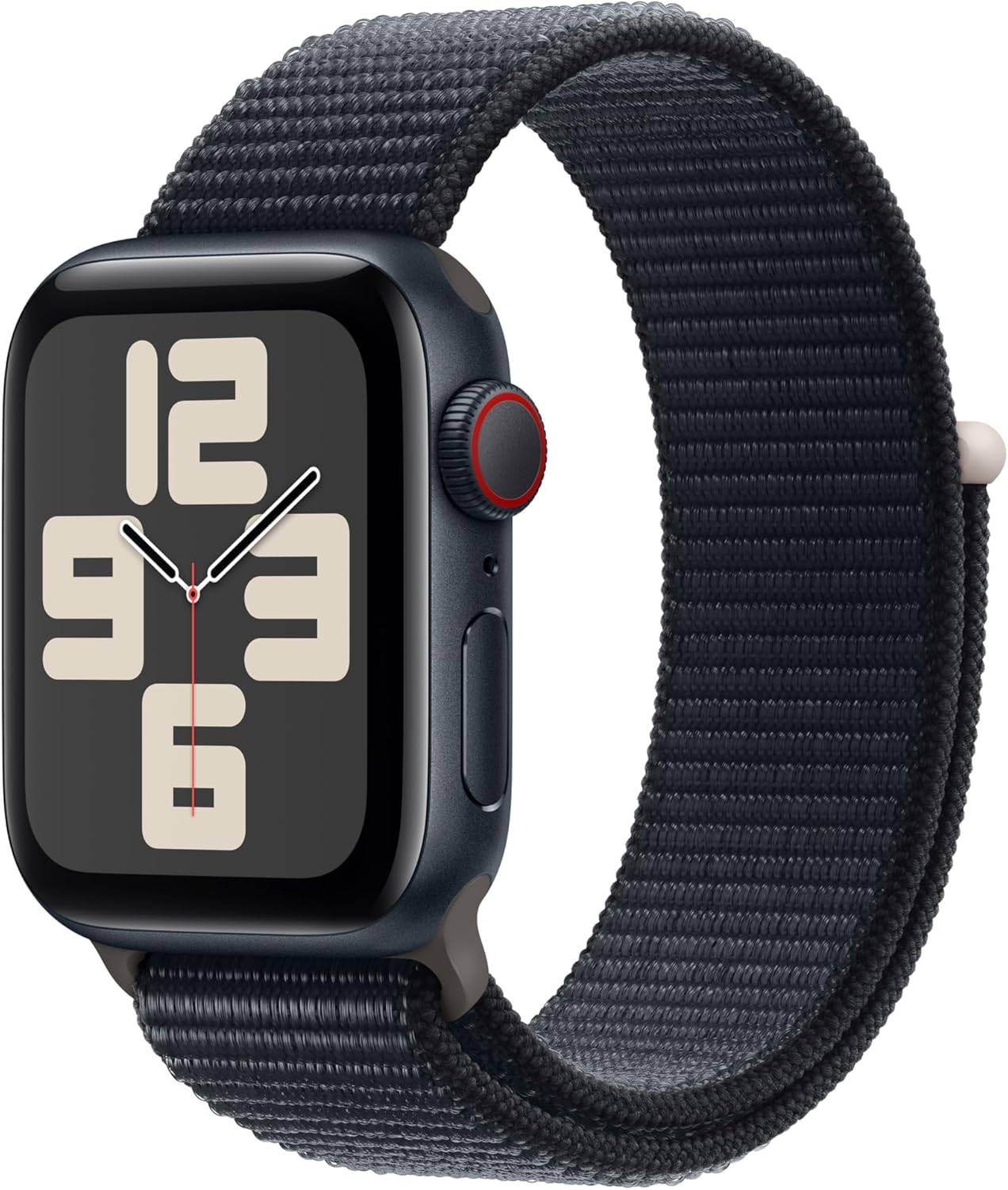 Apple Watch Series SE 2nd Gen (GPS+LTE) 40MM Midnight Aluminum Case Ink Sport Loop (Used)