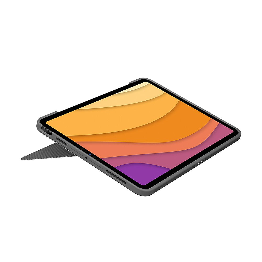 Logitech Combo Touch Keyboard Folio for Apple iPad Air 10.9" - Oxford Gray (Refurbished)