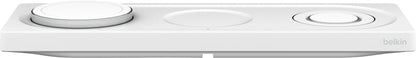 Belkin BOOSTCHARGE PRO 3 in 1 Wireless Charging Pad MagSafe - White (Certified Refurbished)