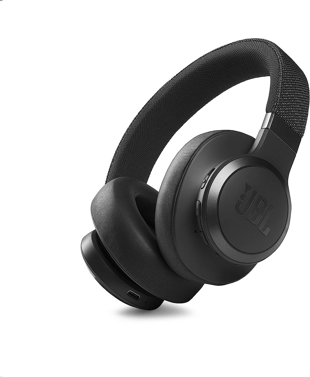 JBL Live 660NC Wireless Noise Cancelling Over-The-Ear Headphones - Black (Certified Refurbished)