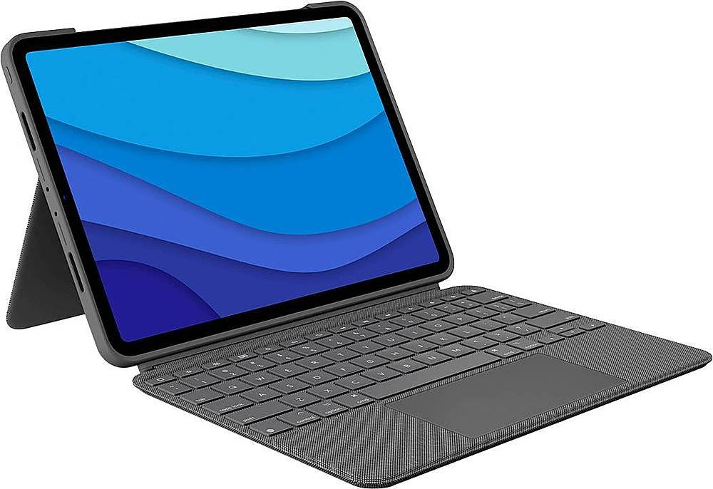 Logitech Combo Touch Keyboard Folio for Apple iPad Pro 11'' - Oxford Gray (Refurbished)