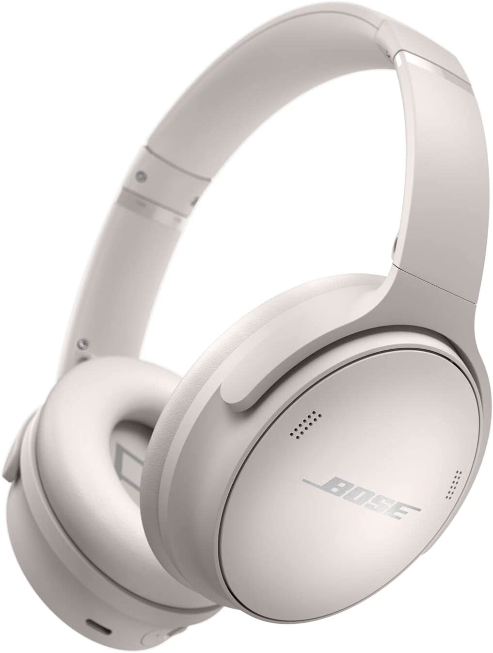 Bose QuietComfort 45 Wireless Noise Cancelling Bluetooth Headphones -White Smoke (Pre-Owned)