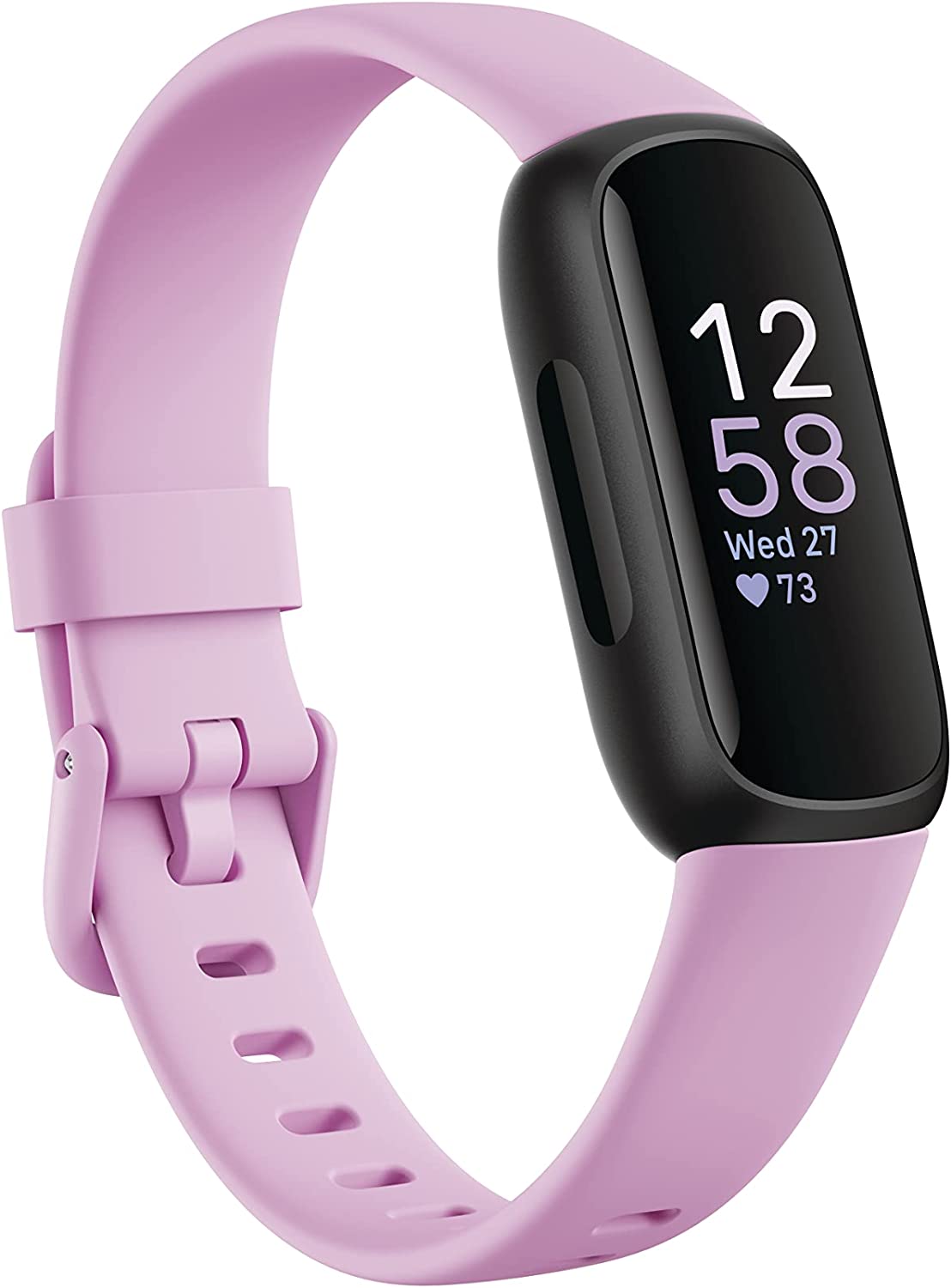Fitbit Inspire 3 Fitness Tracker w/Stress Management - Lilac Bliss (Certified Refurbished)