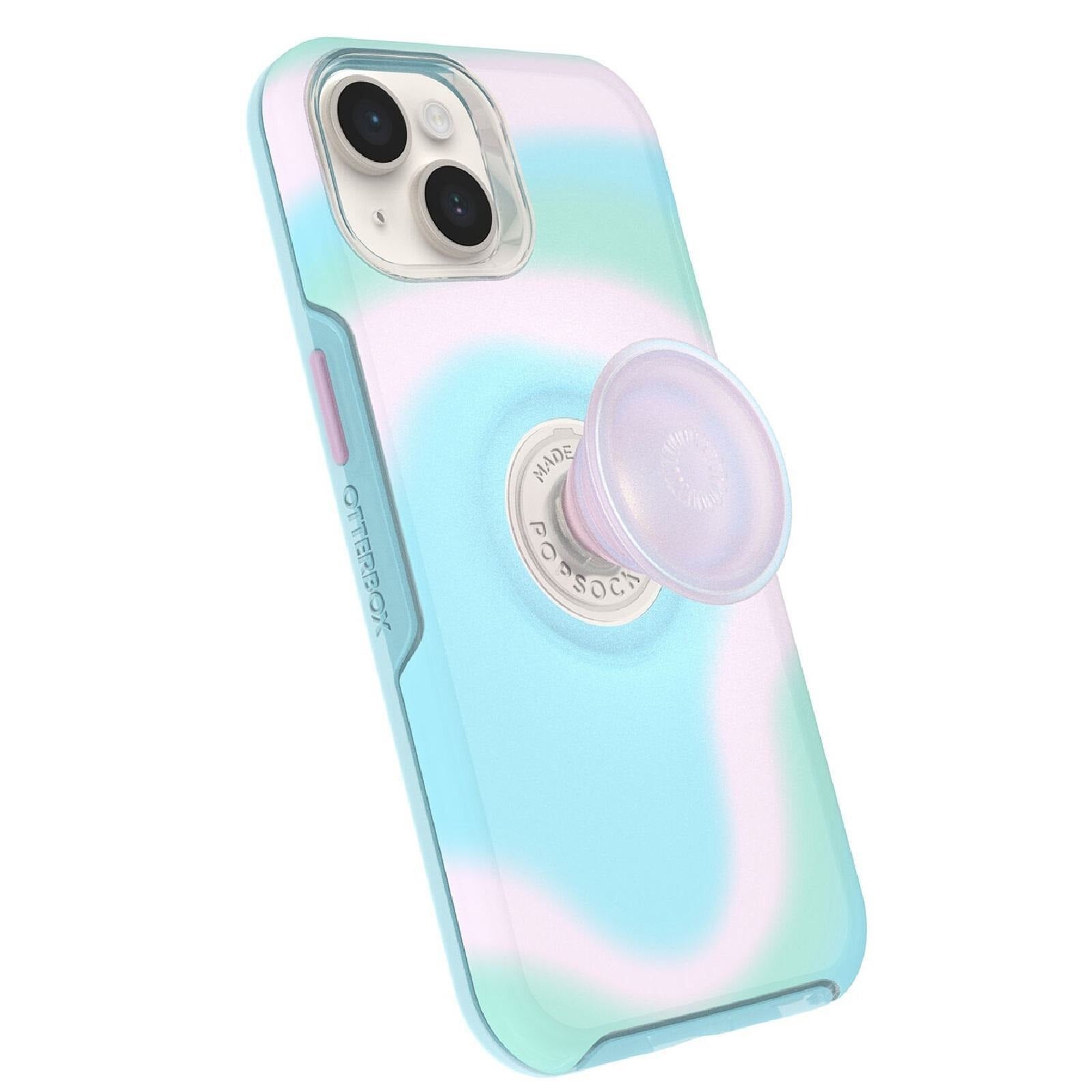 OtterBox + POP Case for Apple iPhone 14 - Glowing Aura (Pink) (Certified Refurbished)