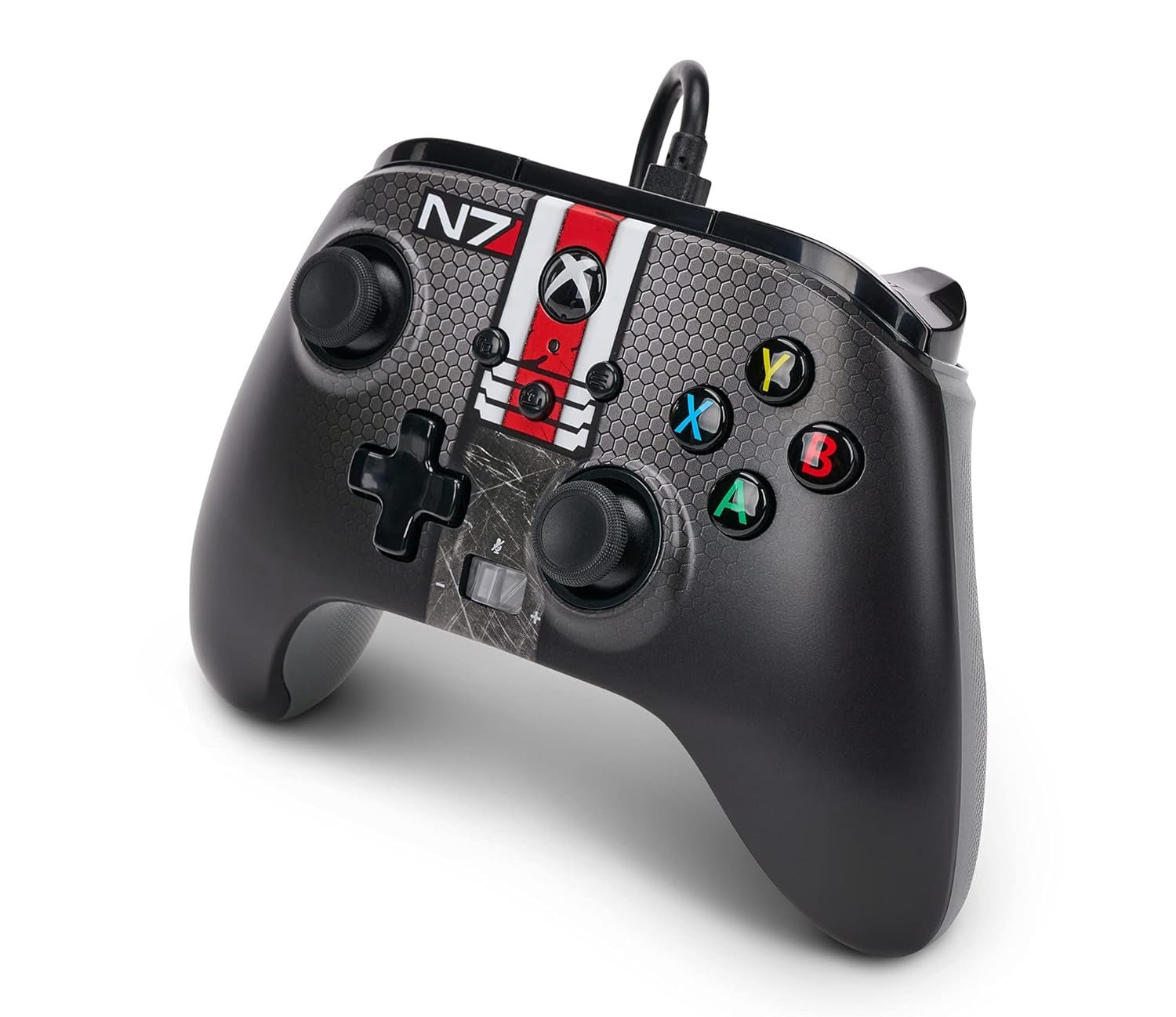 PowerA Enhanced Wired Controller for Xbox Series X|S - Mass Effect N7 (Refurbished)
