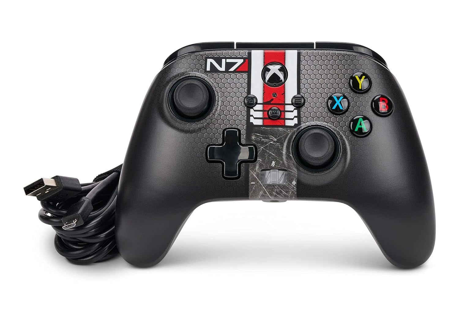 PowerA Enhanced Wired Controller for Xbox Series X|S - Mass Effect N7 (Refurbished)