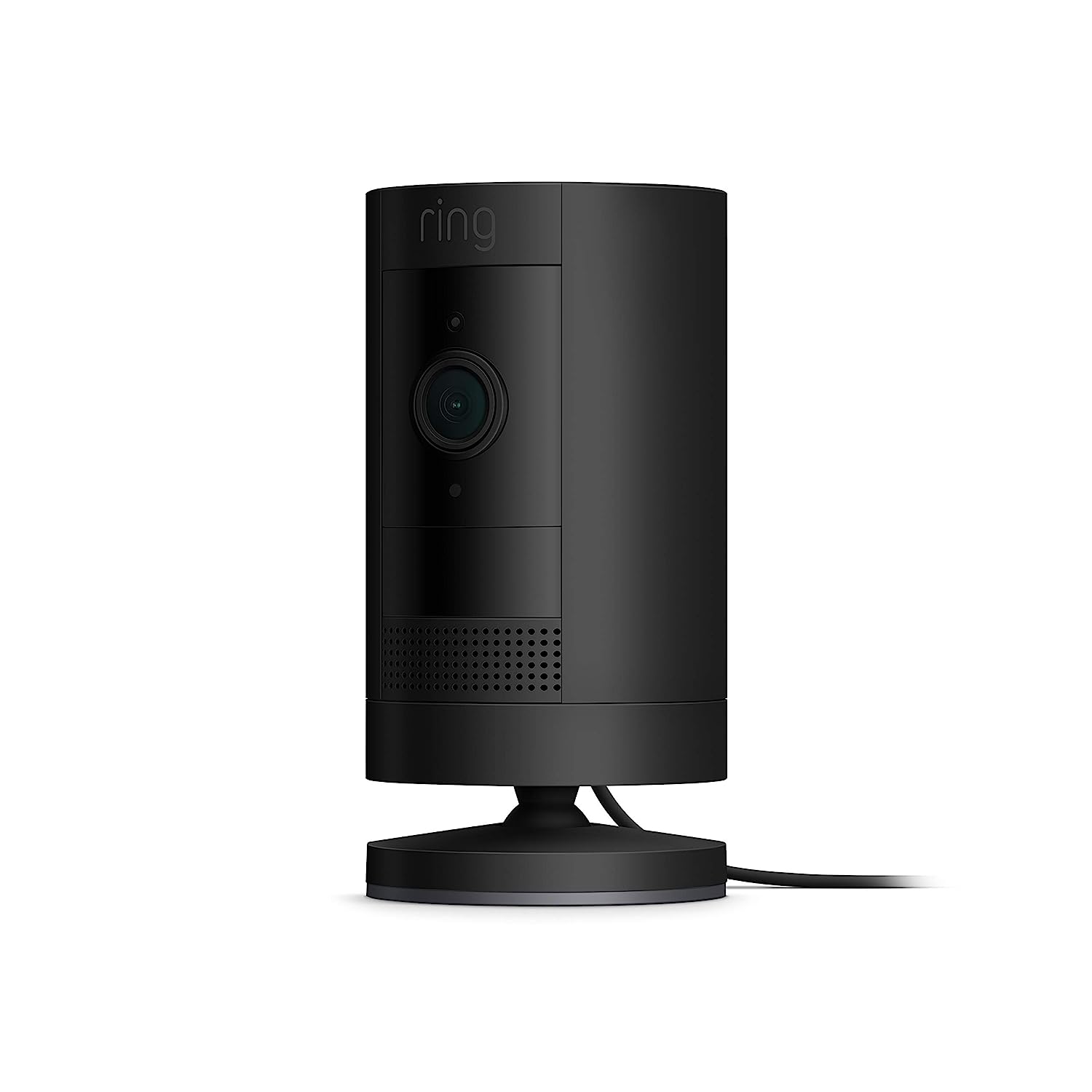 Ring Stick Up Indoor/Outdoor 1080p Wi-Fi Wired Security Camera - Black (New)