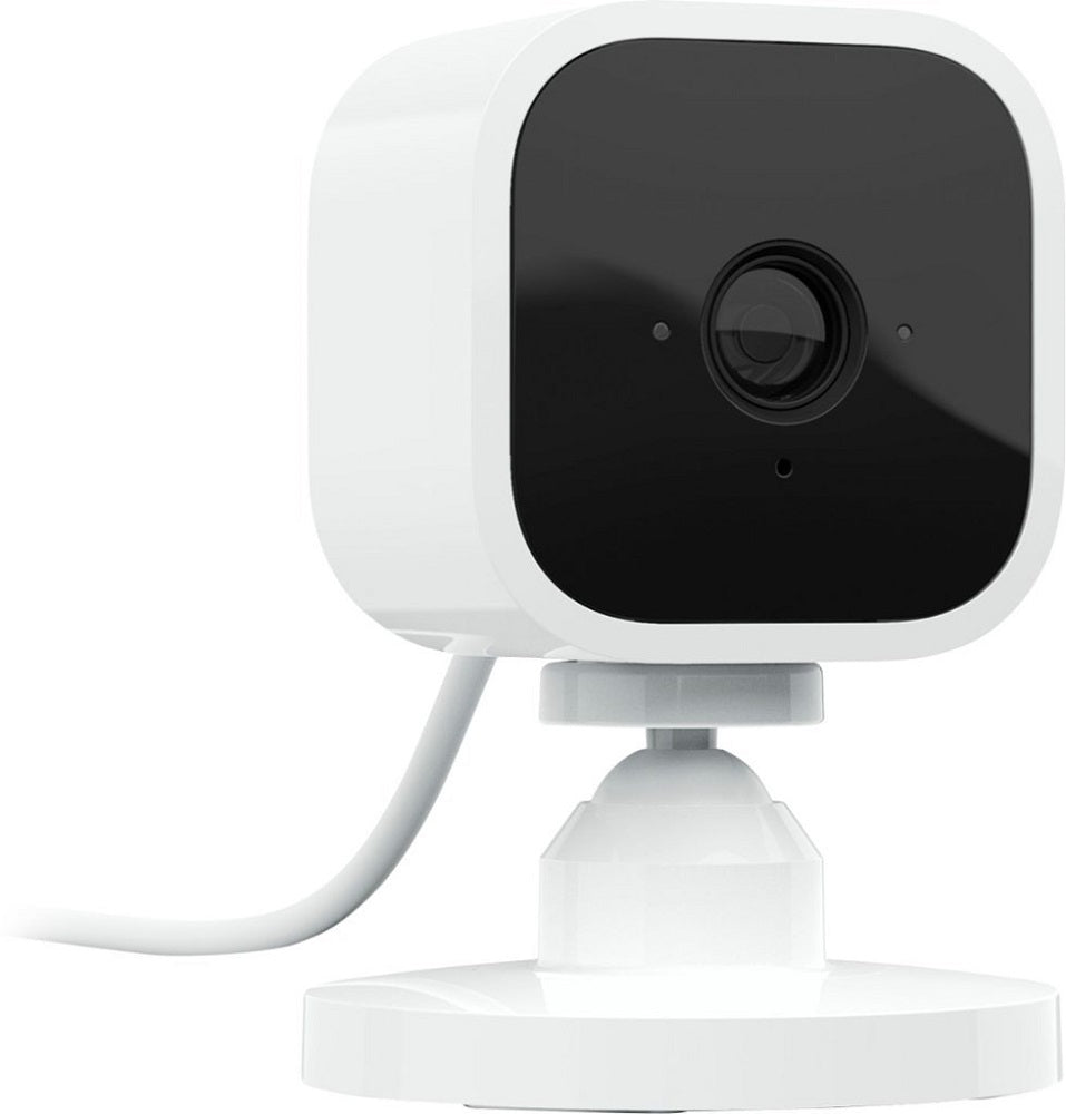 Blink Mini Indoor 1080p Wireless Security Camera - White (Certified Refurbished)