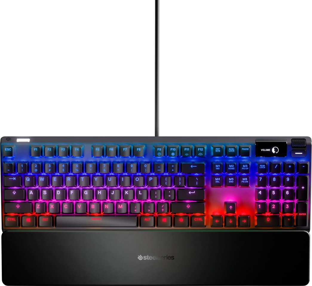 SteelSeries ApexPro Wired Mechanical OmniPoint Adjustable Switch Gaming Keyboard (New)